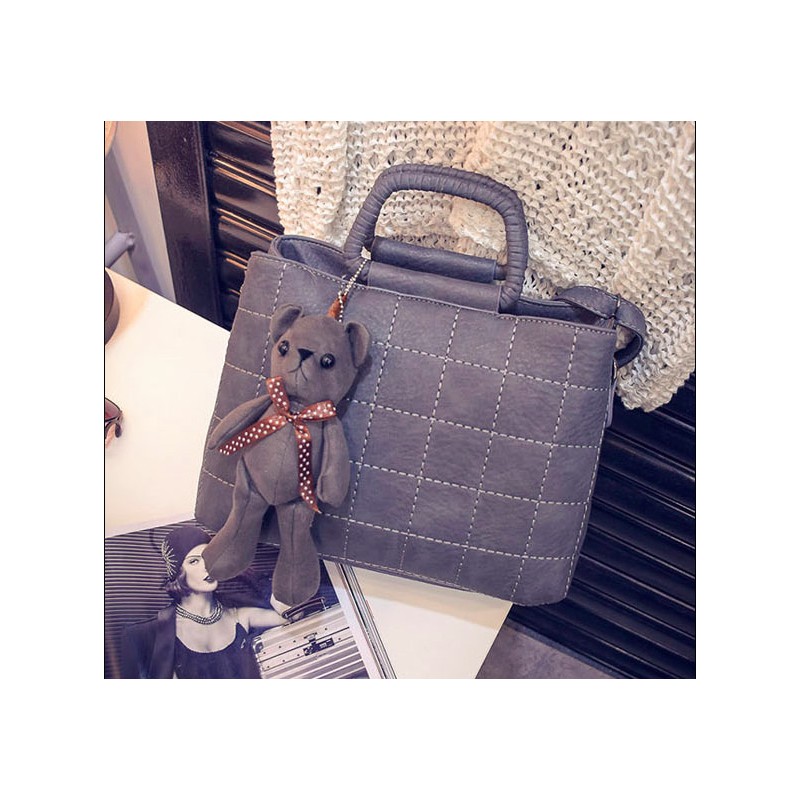 WB21390 Stylish Handbag Grey