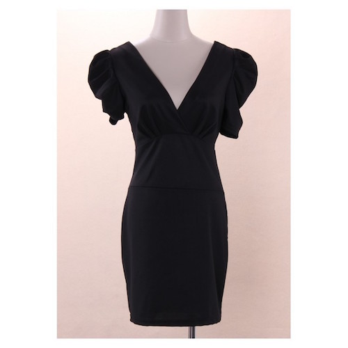 WD21419 Charming Dress Black