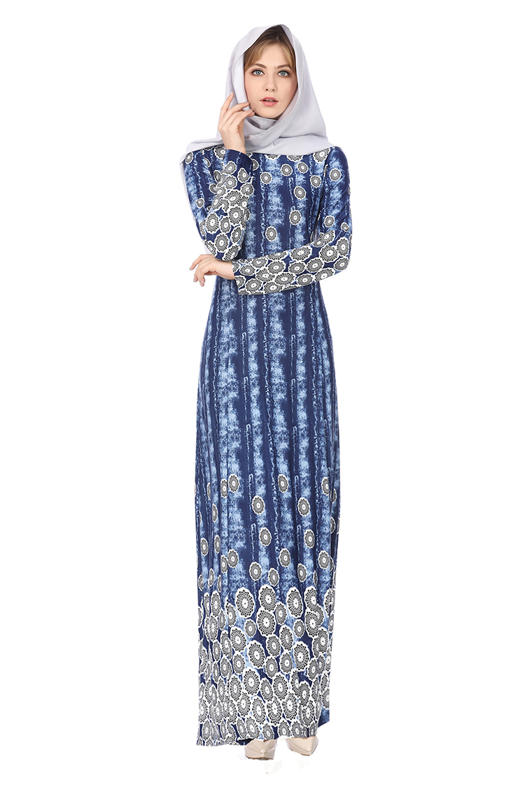 GW2226 Charming Jubah Blue