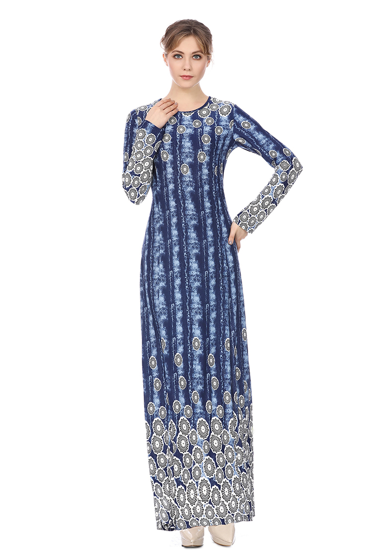 GW2226 Charming Jubah Blue