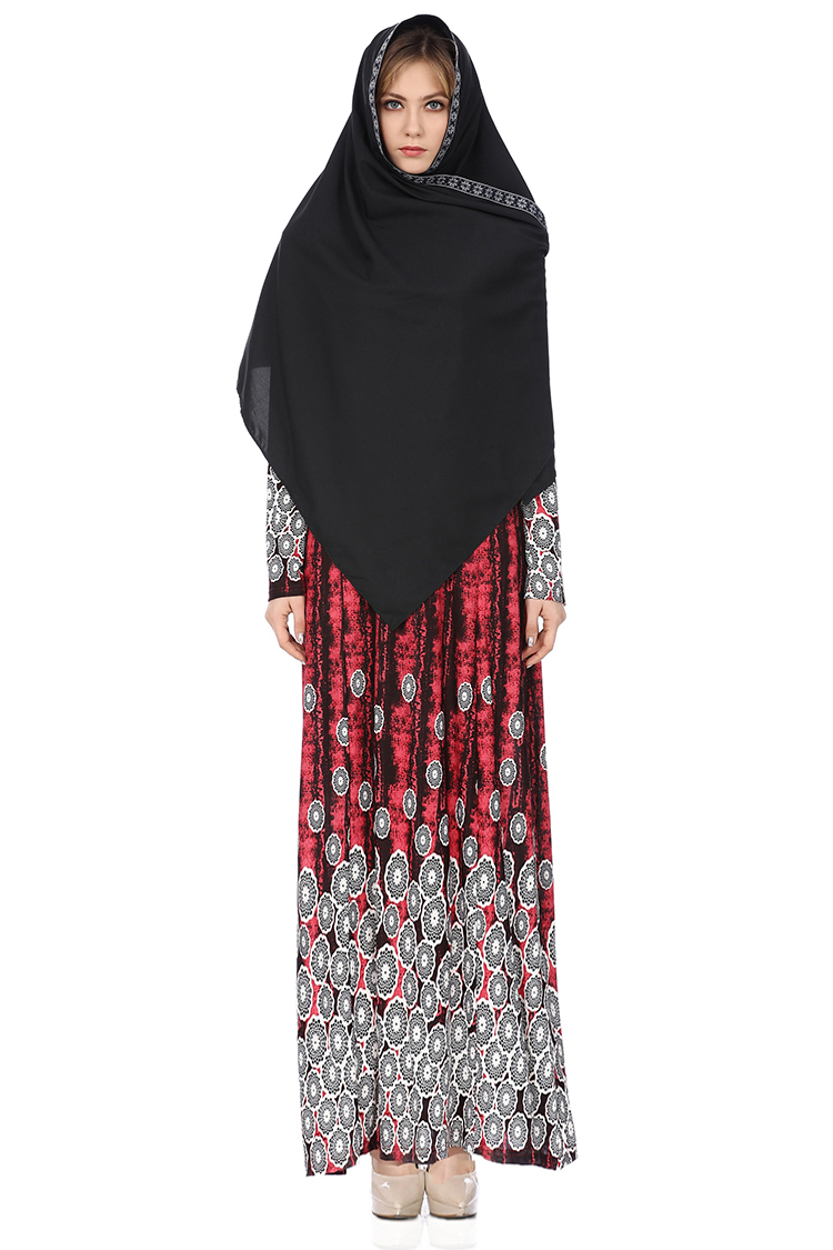 GW2226 Charming Jubah Red