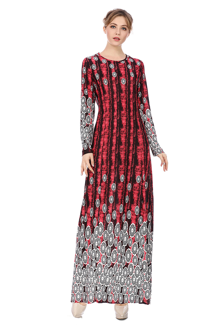 GW2226 Charming Jubah Red