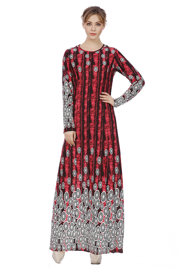 GW2226 Charming Jubah Red