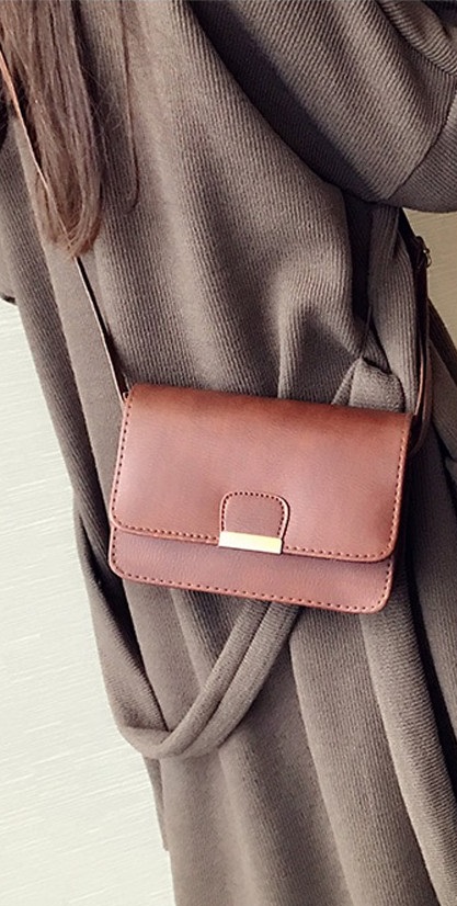 KW80279 Women Fashion Bag Dark Brown