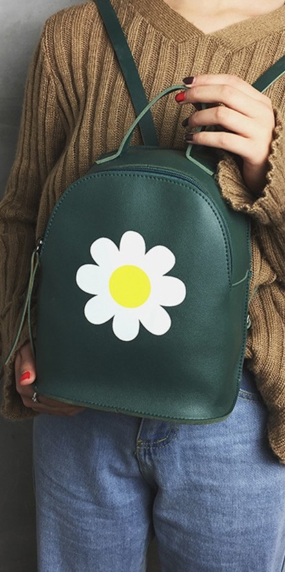 KW80280 Sweet Daisy Backpack Green