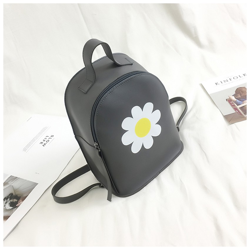 KW80280 Sweet  Daisy Backpack Grey