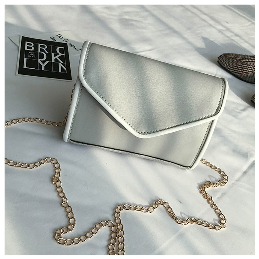 KW80283 Women Fashion Sling Bag Grey