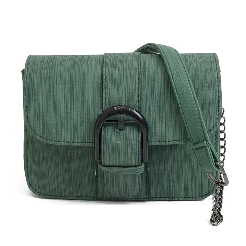 KW80295 Trendy Shoulder Bag Green