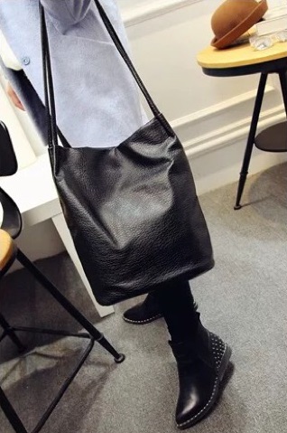 KW80302 Casual Tote Bag Black