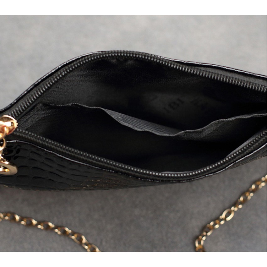 KW80304 Women Sling Bag Black