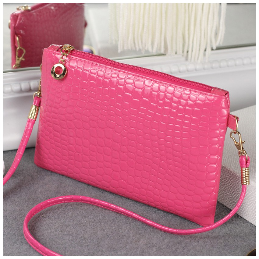 KW80304 Women Sling Bag Pink