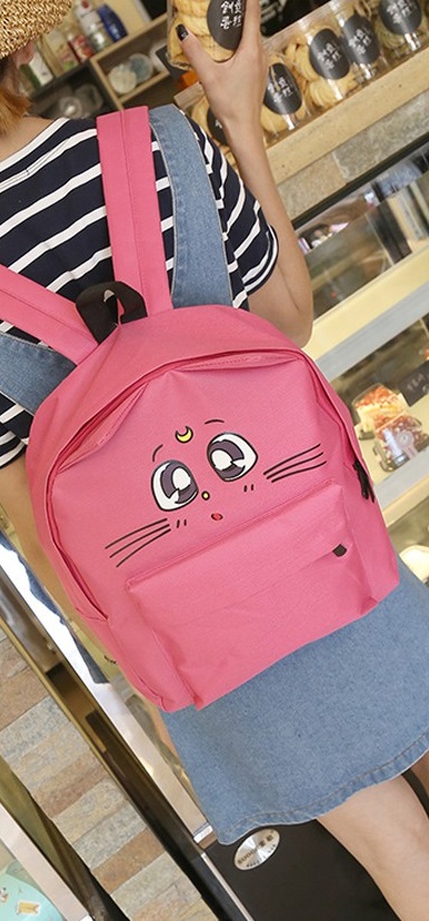 KW80306 Cute Ladies Backpack Hot Pink