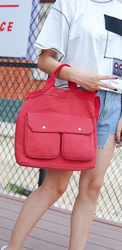 KW80307 Women Casual Sling Bag Red