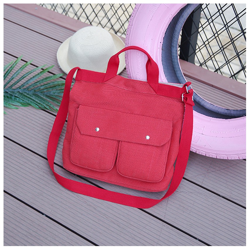 KW80307 Women Casual Sling Bag Red