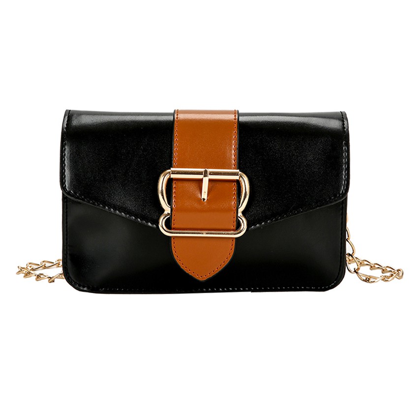 KW80308 Women Sling Bag Black