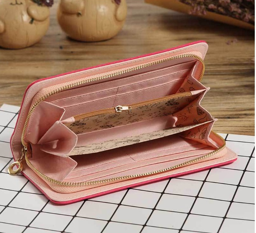 KW80309 Cute Ladies Purse Light Pink