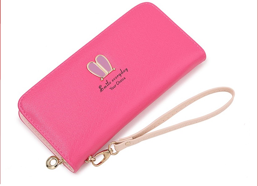 KW80309 Cute Ladies Purse Hot Pink