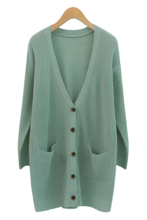 KT0043 Trendy Cardigan Mint