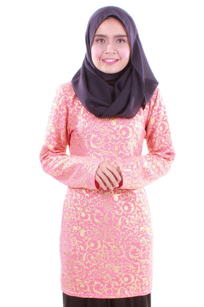 MH002 Stylish Blouse Peach