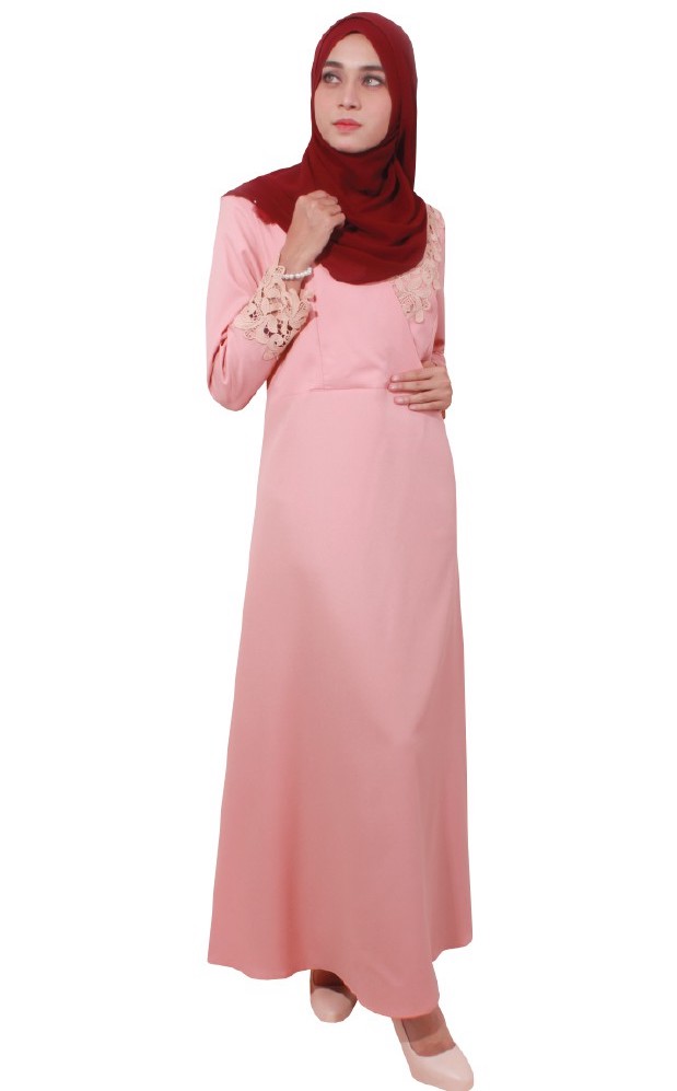 MH018 Pretty Jubah Pink