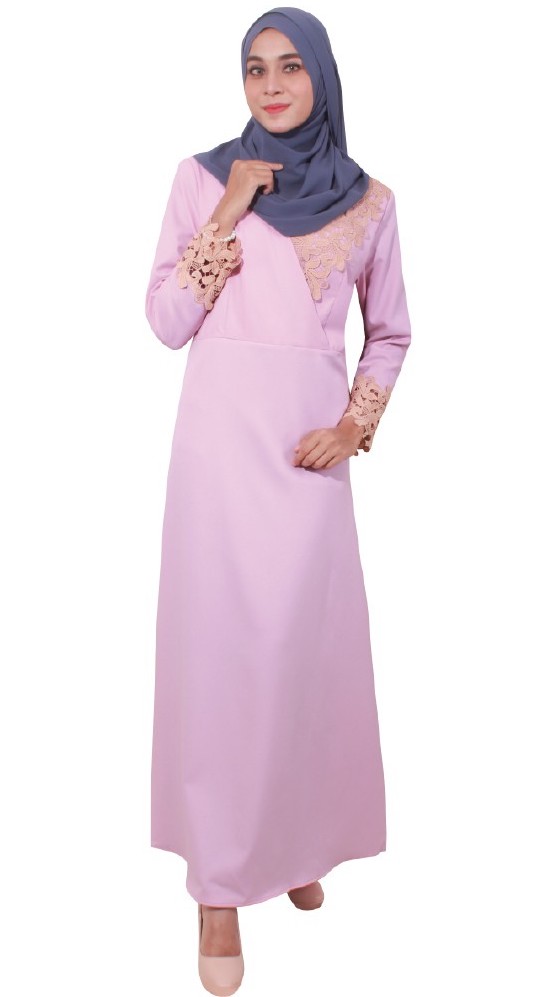 MH018 Pretty Jubah Purple