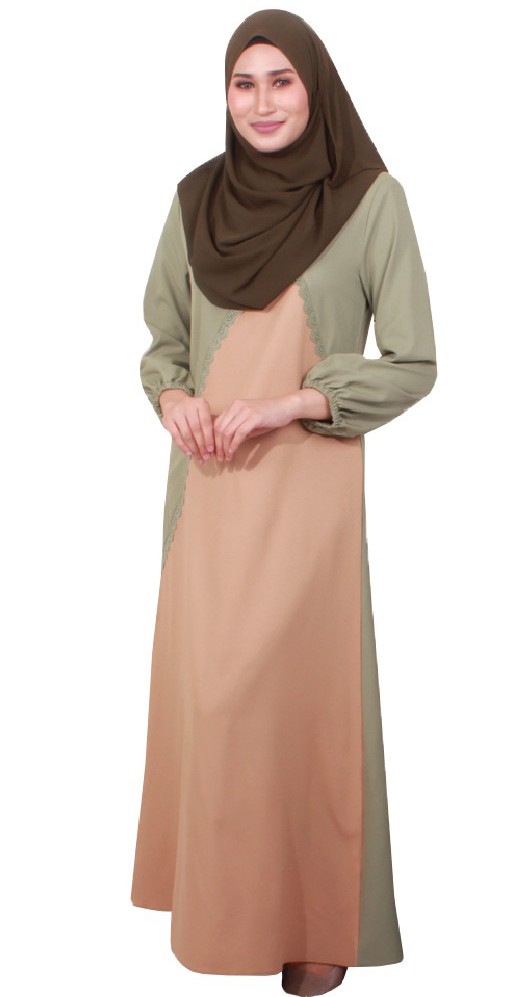 MH022 Charming Jubah Green