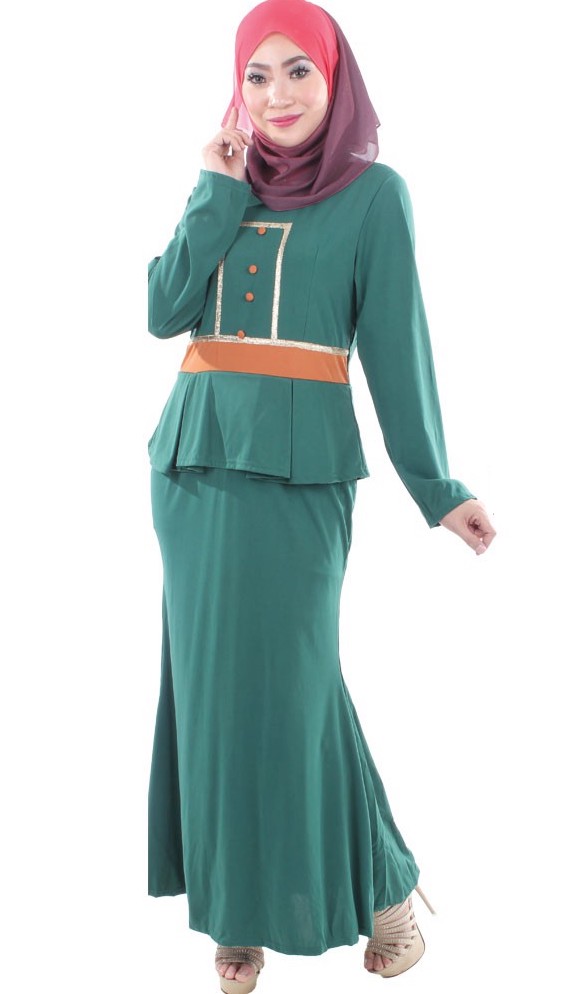 MH031 Charming Jubah Green