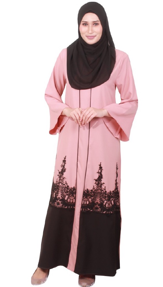 MH035 Lovely Jubah Peach