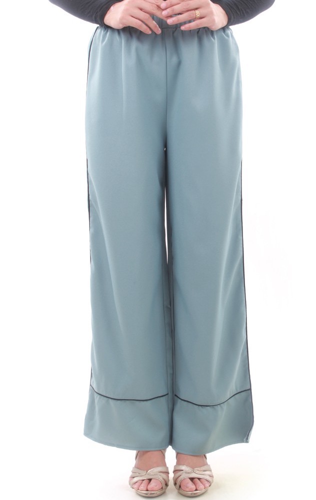 MH038 Stylish Pant Soft Blue