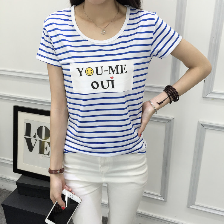 QA-392 Women Korean Fashion Casual Top You Me