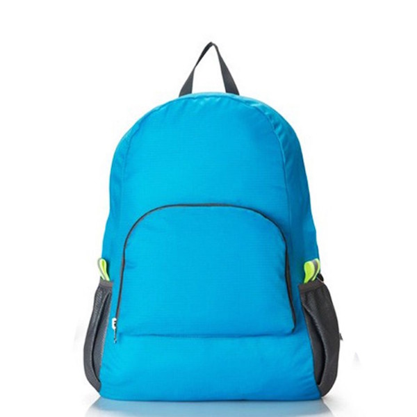 SH-612 Compact Foldable Water Resistance Backpack Blue