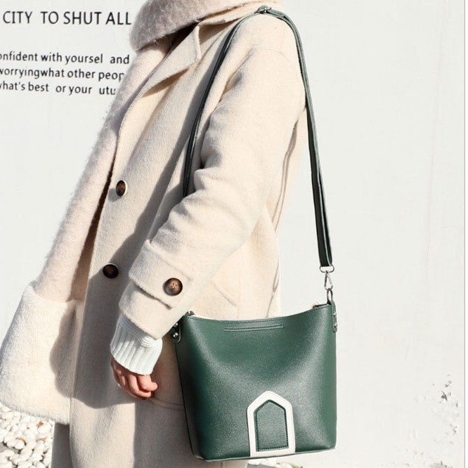 KW80314 Women Casual Shoulder Bag Green