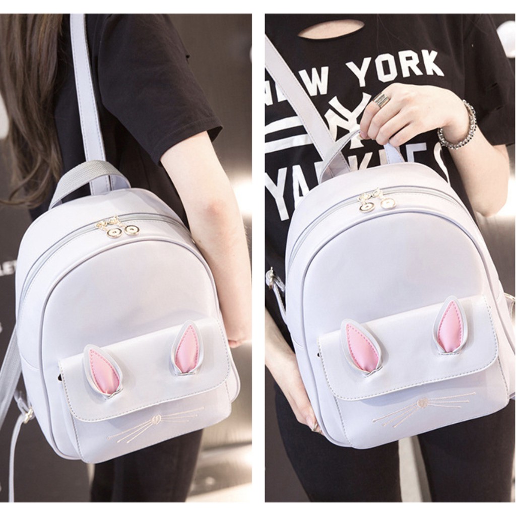 KW80321 Cute Ladies Backpack Grey