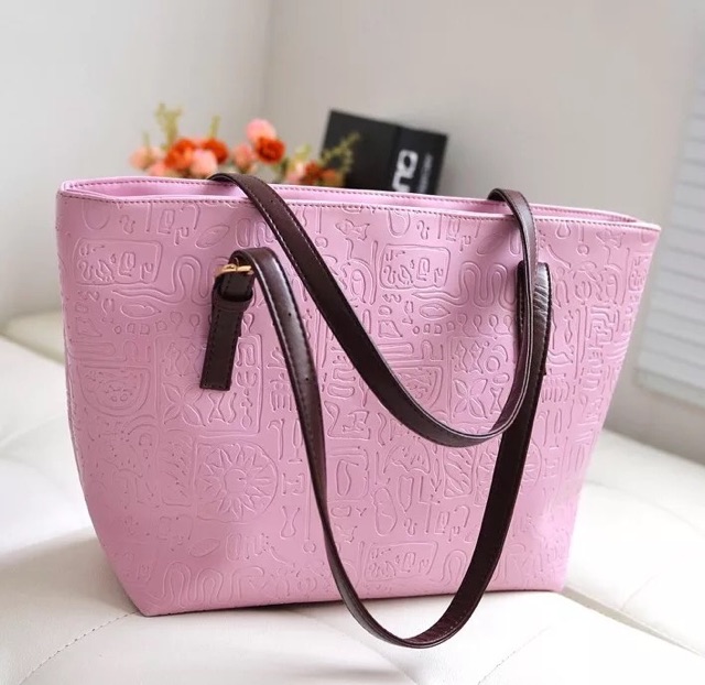 KW80322 Casual Tote Bag Light Pink