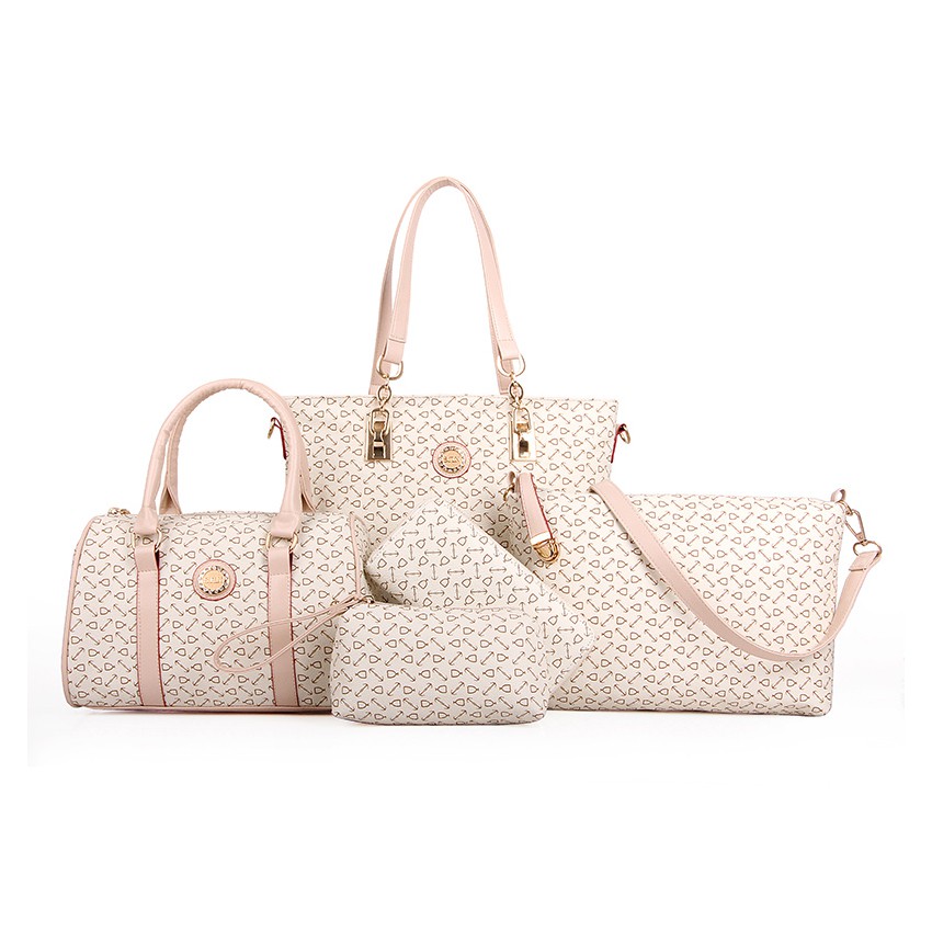 KW80325 Women 5 In 1 Bag Cream