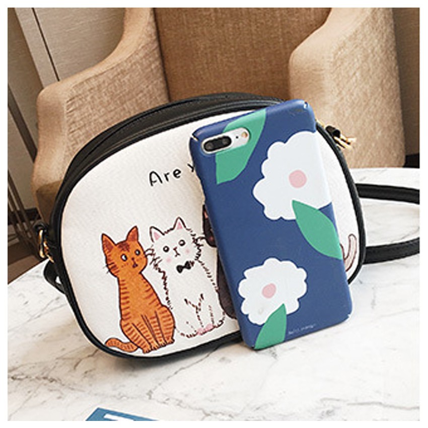 KW80332 Cute Casual Sling Bag Cat