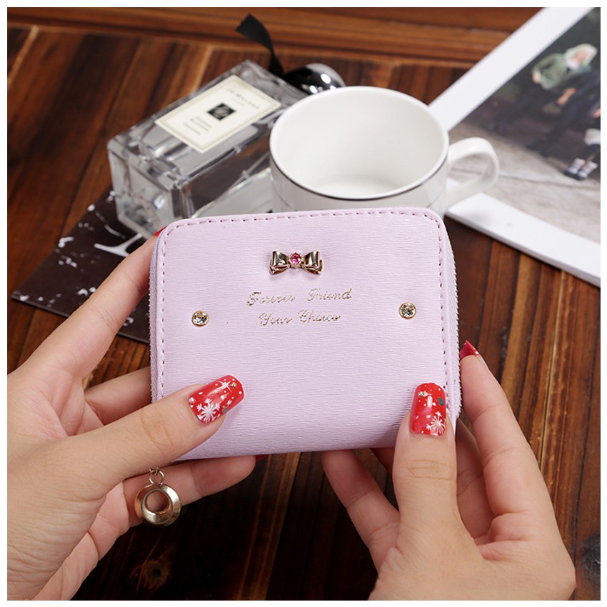 KW80333 Cute Women Purse Light Purple