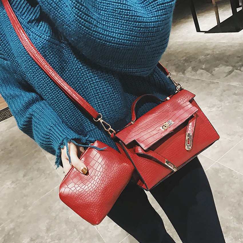 KW80343 Women 2 In 1 Bag Red