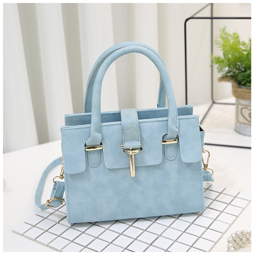 KW80345 Women Tote Bag Light Blue