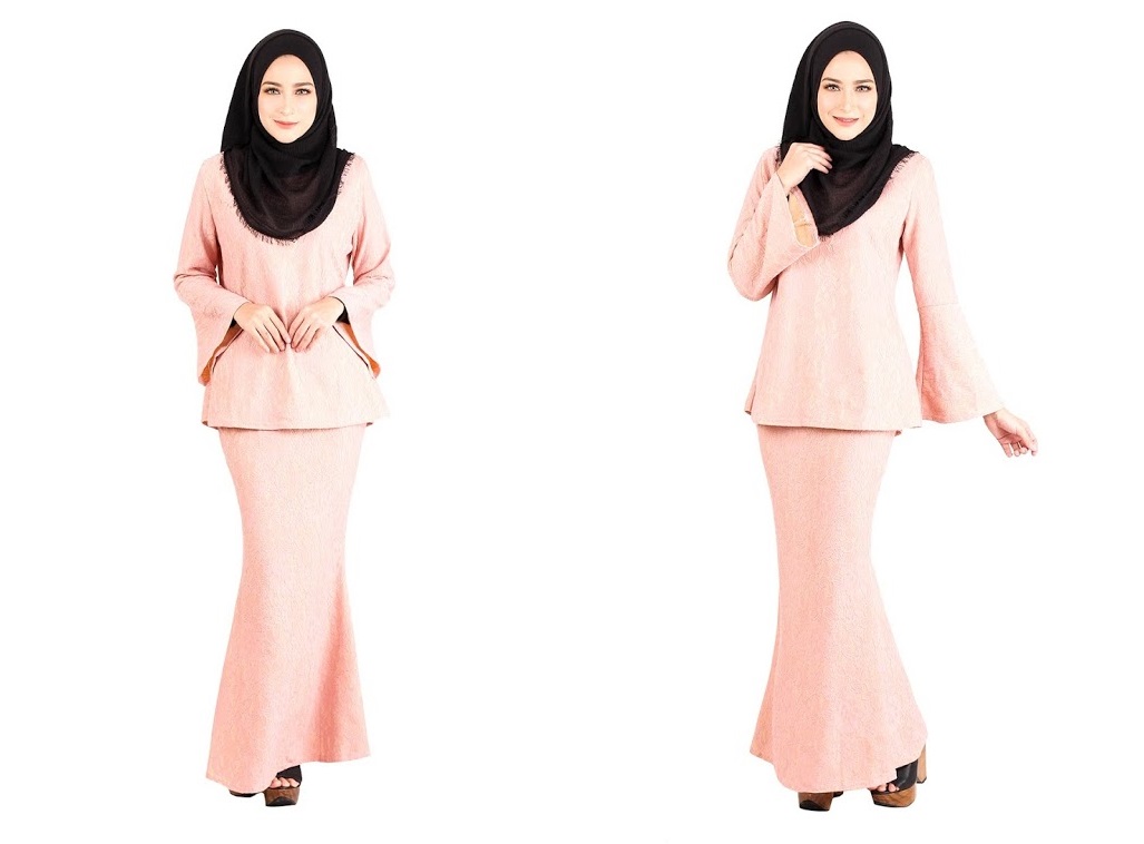 QA-403 Baju Kurung Collections Pink