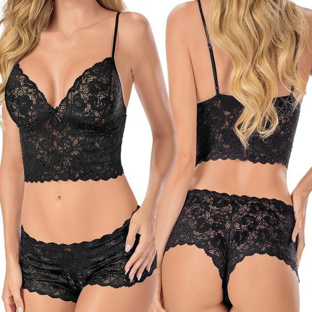 CW50045 Sexy Lingerie (Plus Size) Black