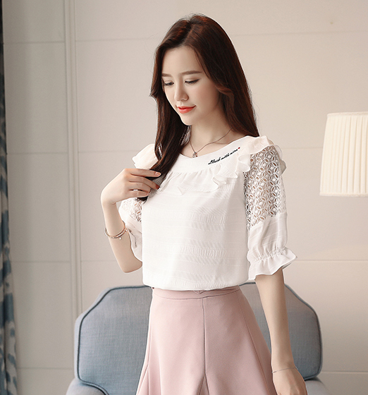 GW2228 Fashion Blouse White