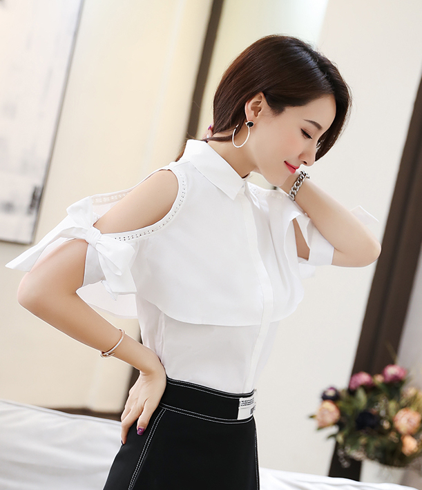 GW2229 Pretty Blouse White