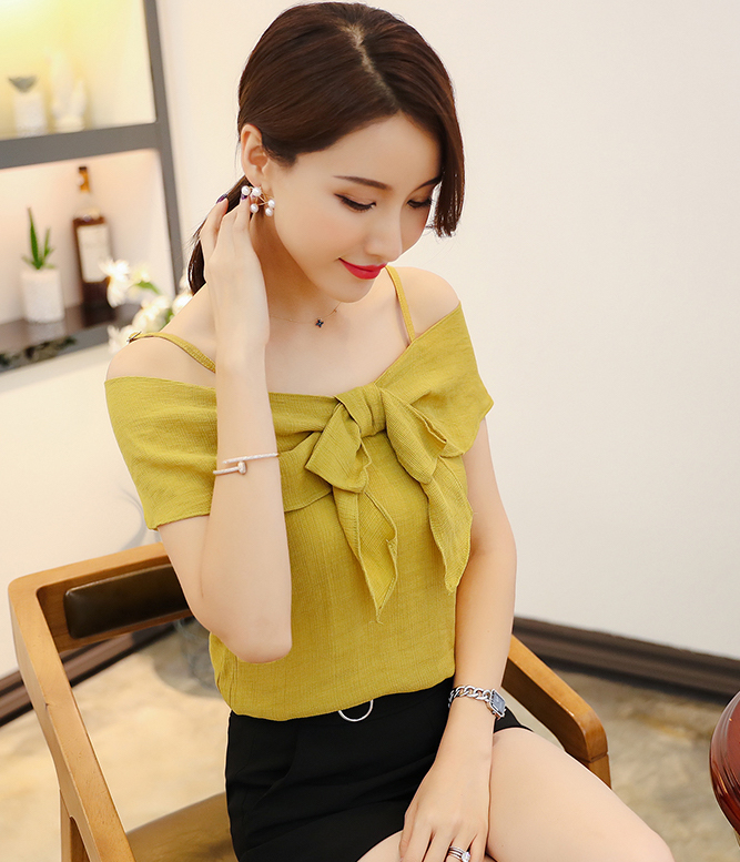 GW2230 Pretty Blouse Yellow