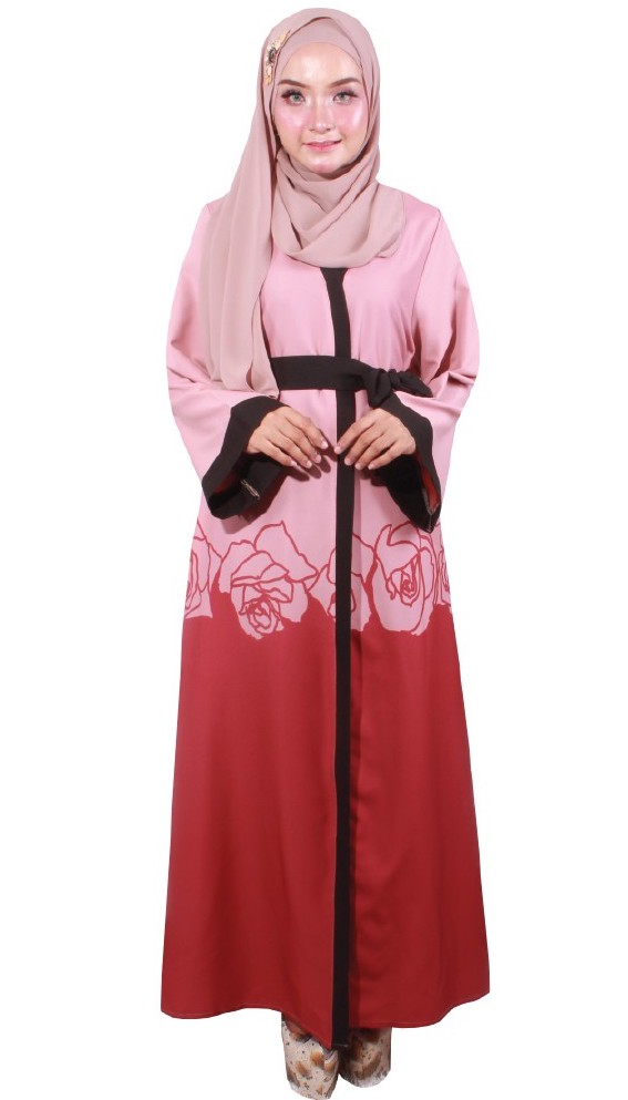 MH059 Lovely Jubah Pink