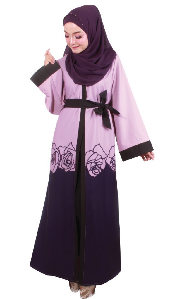 MH059 Lovely Jubah Purple