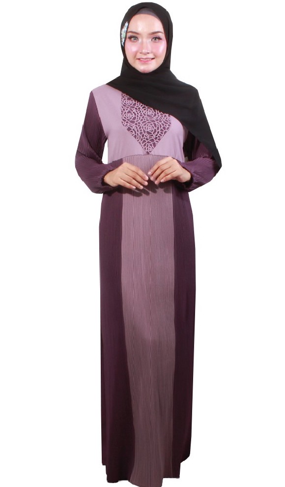 MH062 Pretty Jubah Lavender