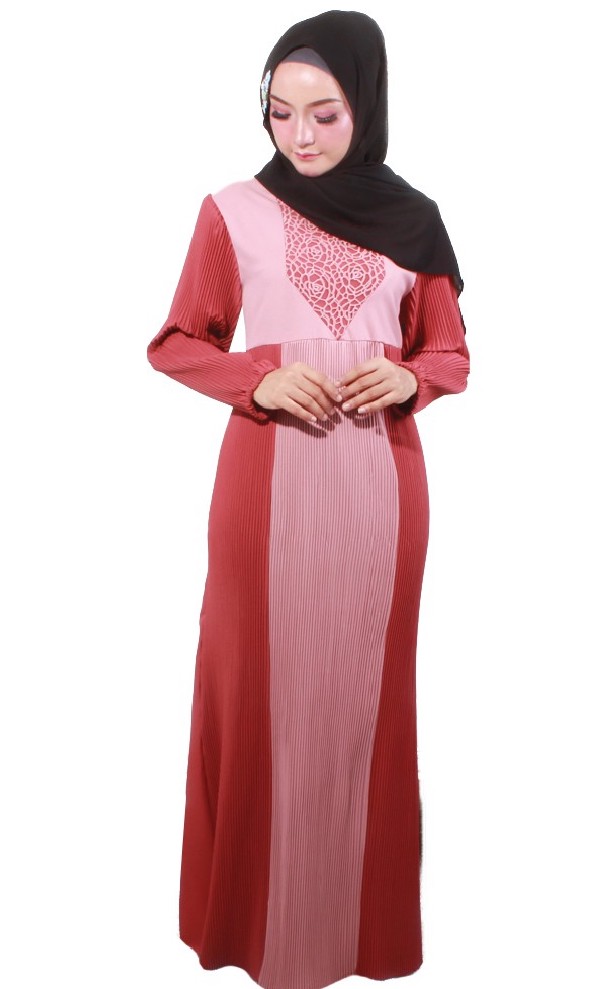 MH062 Pretty Jubah Red