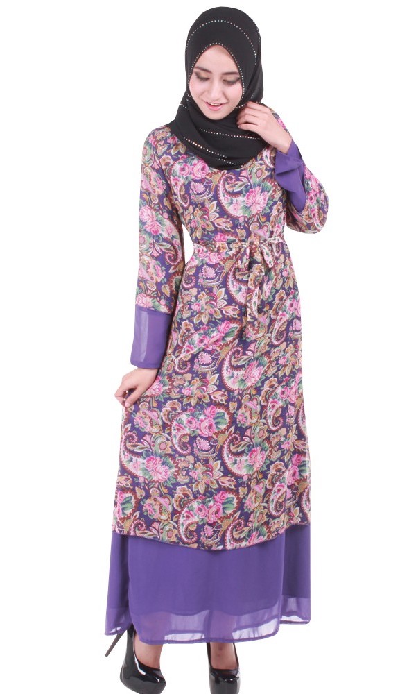 MH074 Charming Jubah Purple