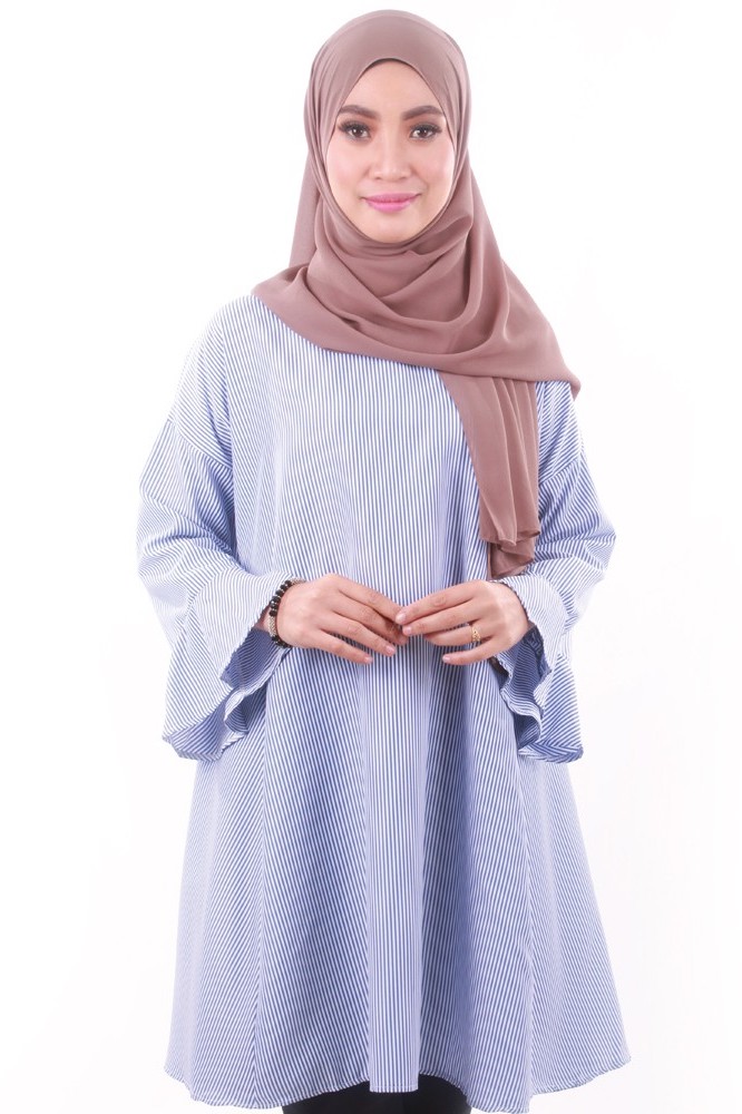 MH092 Pretty Blouse Blue